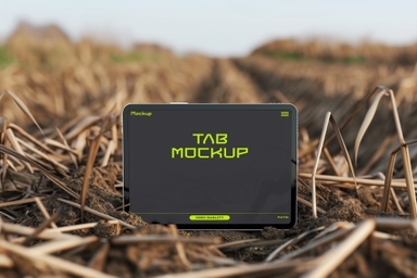 Farm and Agriculture Business Vertical iPad Mockup