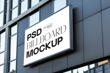 Exterior Office Signage Mockup