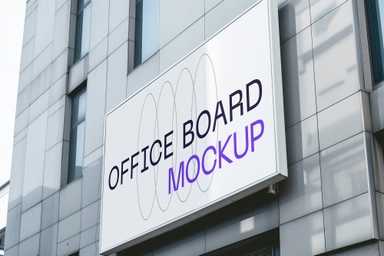 Boss Moves Building Signage Mockup