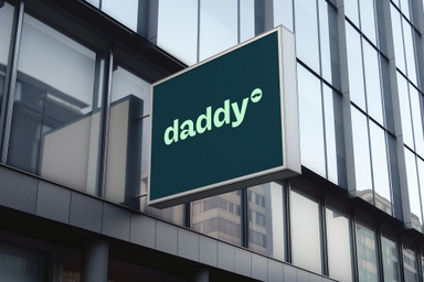 Chill Vibes Building Signage Mockup