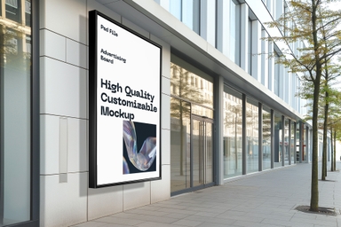 City Chic Building Signage Mockup