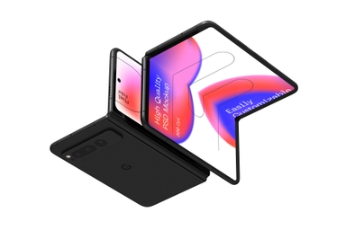 Google Pixel Fold Mockup