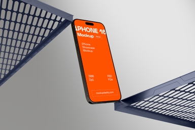 Free iPhone 16 Mockup