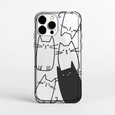 Transparent iPhone Case Mockup