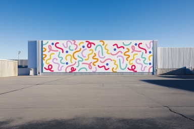 Outdoor Wall Branding Mockup