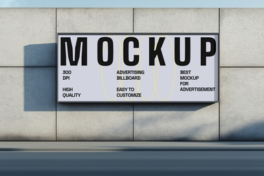 Premium Billboard Mockup for High Visibility Ads