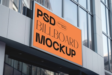 Swaggerific Building Signage Mockup