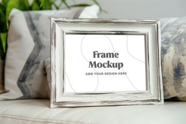 Dog Picture Frame Mockup
