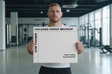 Gym Promotion Mockup