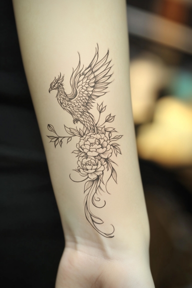 Mens Arm Tattoo PSD Mockup