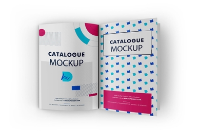 Catalogue Psd Mockup Free Download
