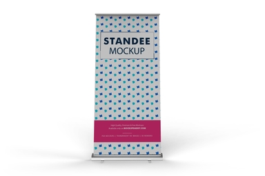 Standee Mockup Free Download