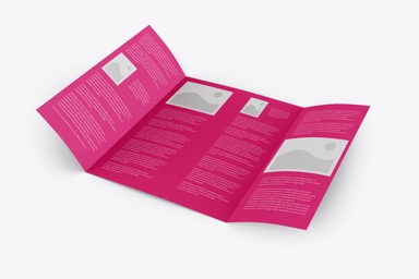 Gate Fold Brochure Mockup