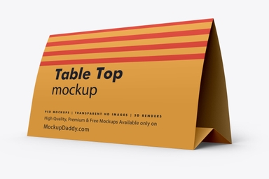 Universal Table Top Mockup