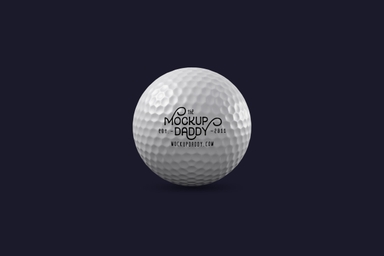 Golf Ball Mockup