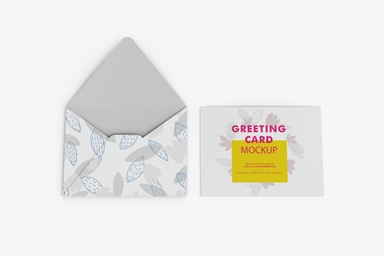 A2 Greeting Card Mockup