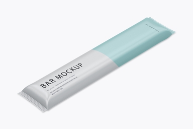 Long Energy Bar Mockup
