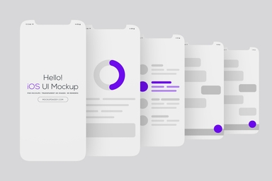 App Design UI Psd Mockup