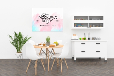 Restaurant Painting Mockup