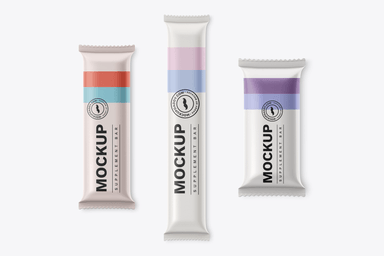 Supplement Protein Bar Mockup
