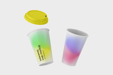 Takeaway Coffee Cups Mockup