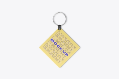 Keychain Mockup - Square & Round