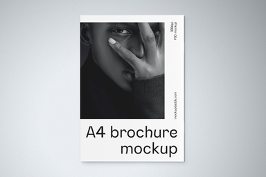 A4 Brochure Mockup