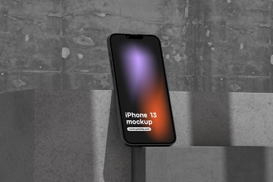 iPhone Scene Mockup