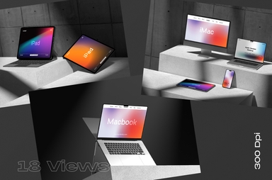 Apple Products Mockup Collection