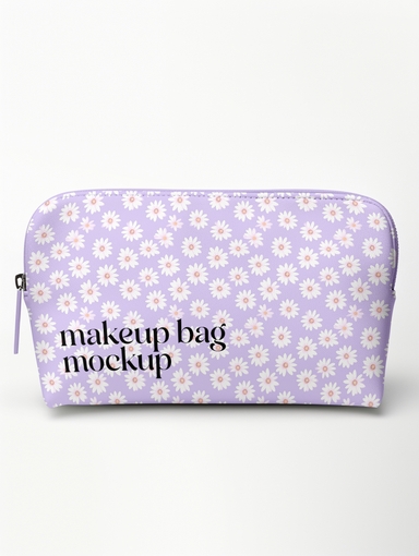 Makeup Bag Mockup PSD