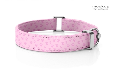 Customizable Dog Collar Mockup