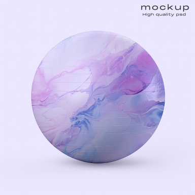 Yoga Ball Mockup