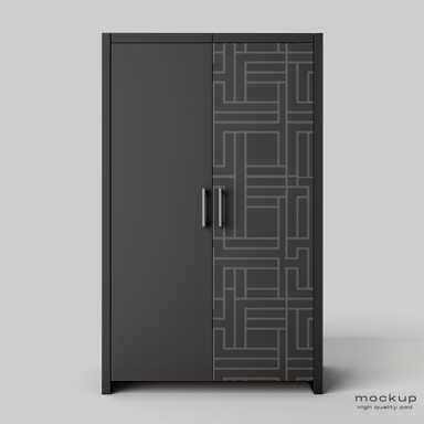 Customizable Wardrobe Mockup