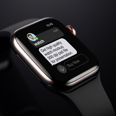 Apple Watch Screen Mockup