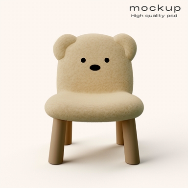 Child's Chair Mockup