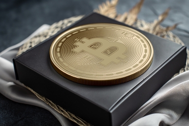 Big Size Golden Coin Mockup