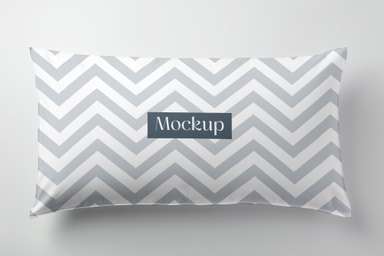 Standard Size Pillow PSD Mockup