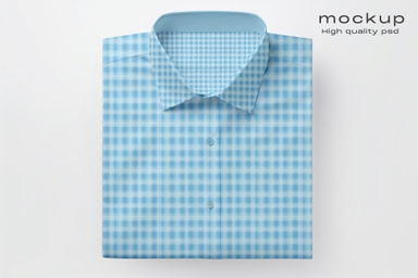 Formal Folded Shirt Mockup