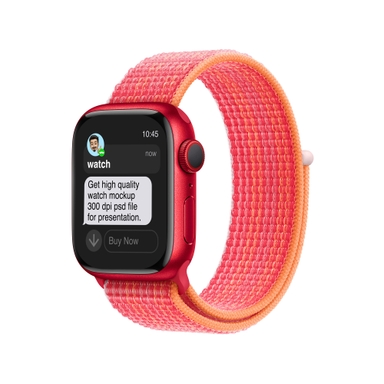 Modern UI Design Watch Mockup