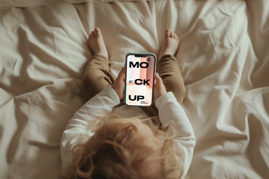 Kids App Presentation iPhone Mockup