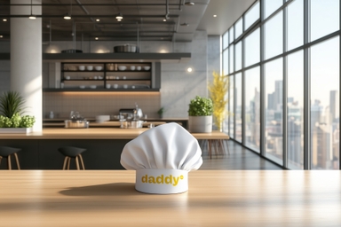 Premium Chef Hat PSD Mockup