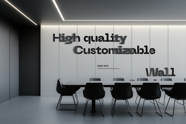 Meeting Room Wall Mockup