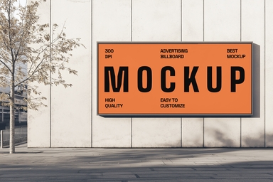 High-Impact Advertising Billboard Mockup