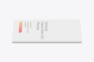 Galaxy Note 10+ Clay Mockup 09