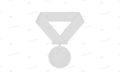 Low Poly Medal 3D Model