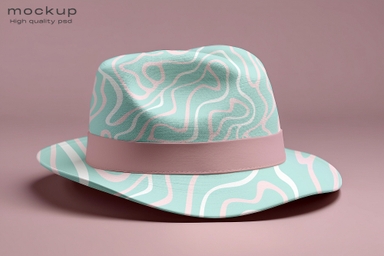 Fedora Hat PSD Mockup