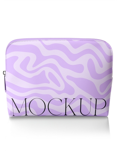 Editable Design Cosmetic Bag Mockup