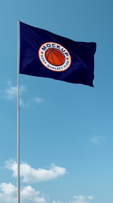 Customizable Flag Mockup