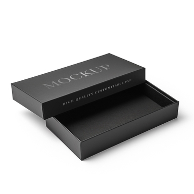 Premium Gift Box Mockup