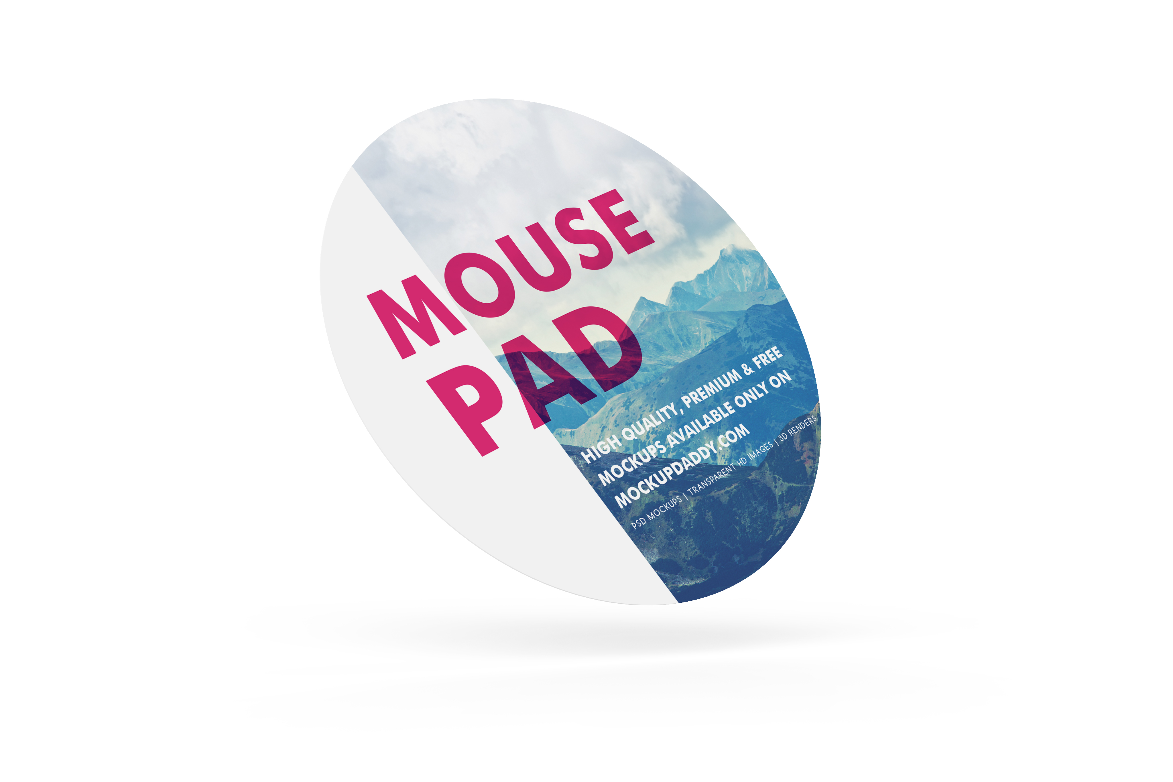 Download Round Mouse Pad Mockup Free Download - Mockup Daddy